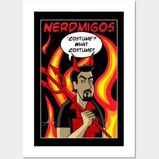 Nerdmigos: What Costume? by IAMO Posters and Art